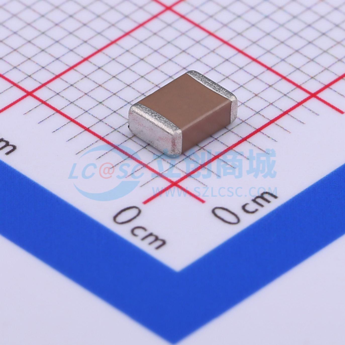 点击查看大图 C1812X105K251T实物图