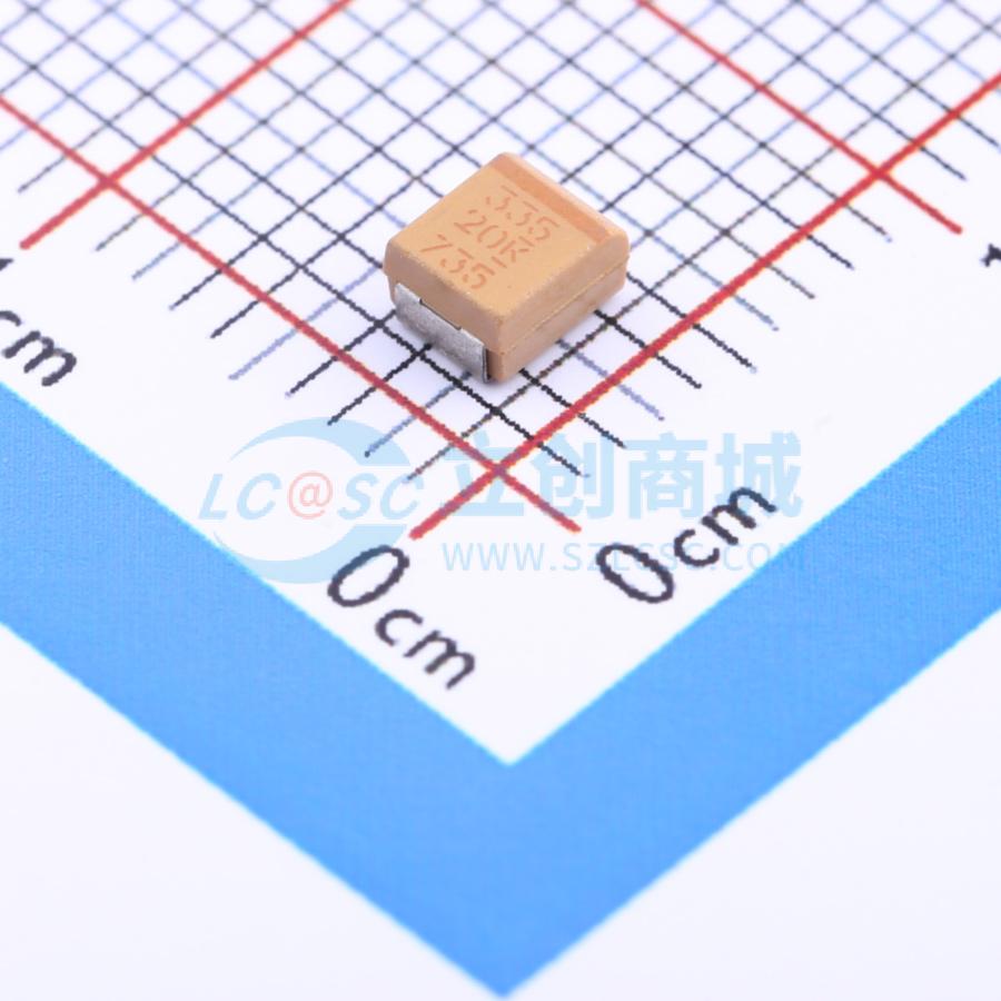 点击查看大图 T491B335K020AT实物图