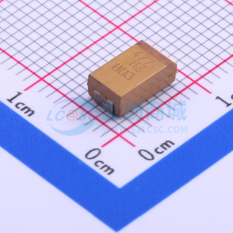 点击查看大图 T491D477K006AT实物图