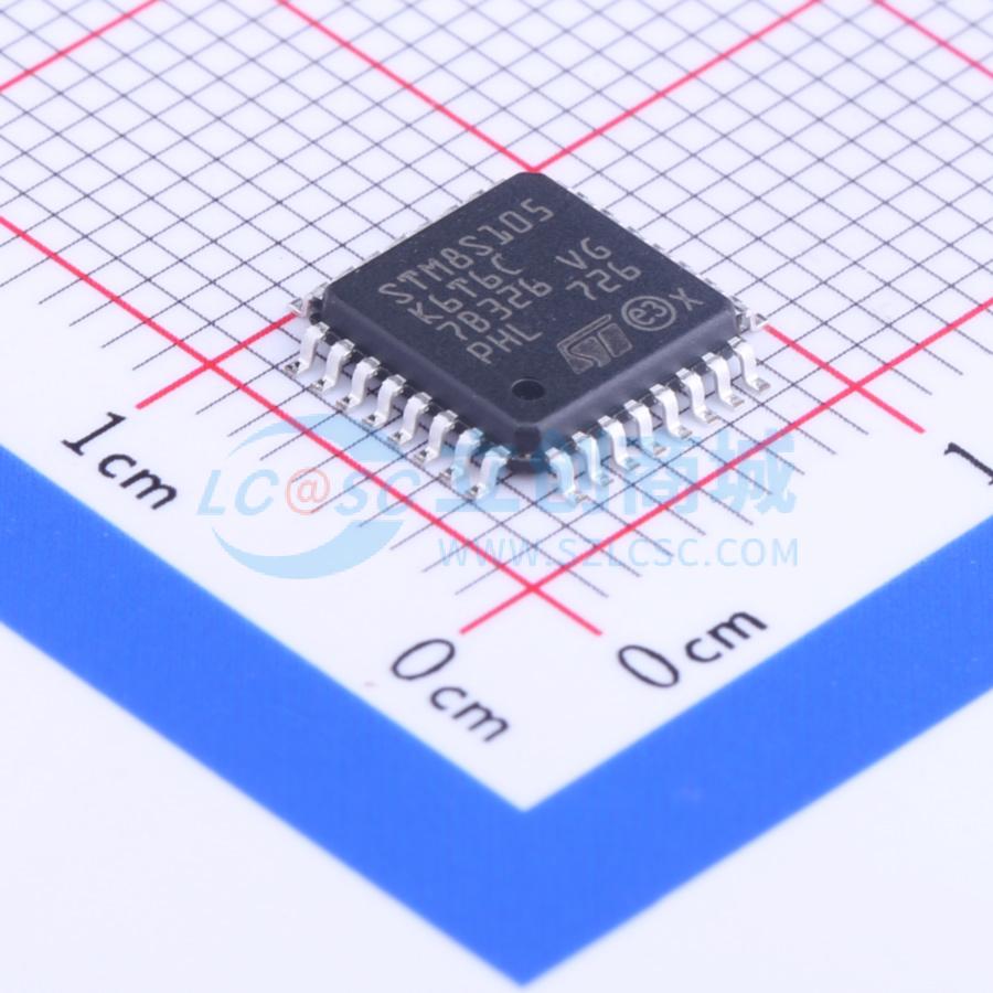 点击查看大图 STM8S105K6T6CTR实物图