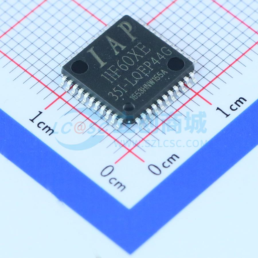 点击查看大图 IAP11F60XE-35I-LQFP44实物图