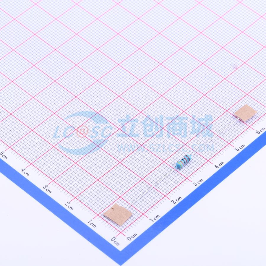 MF1/4W-43KΩ±1% T实物图