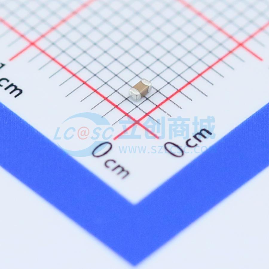 点击查看大图 C0603X221K101T实物图