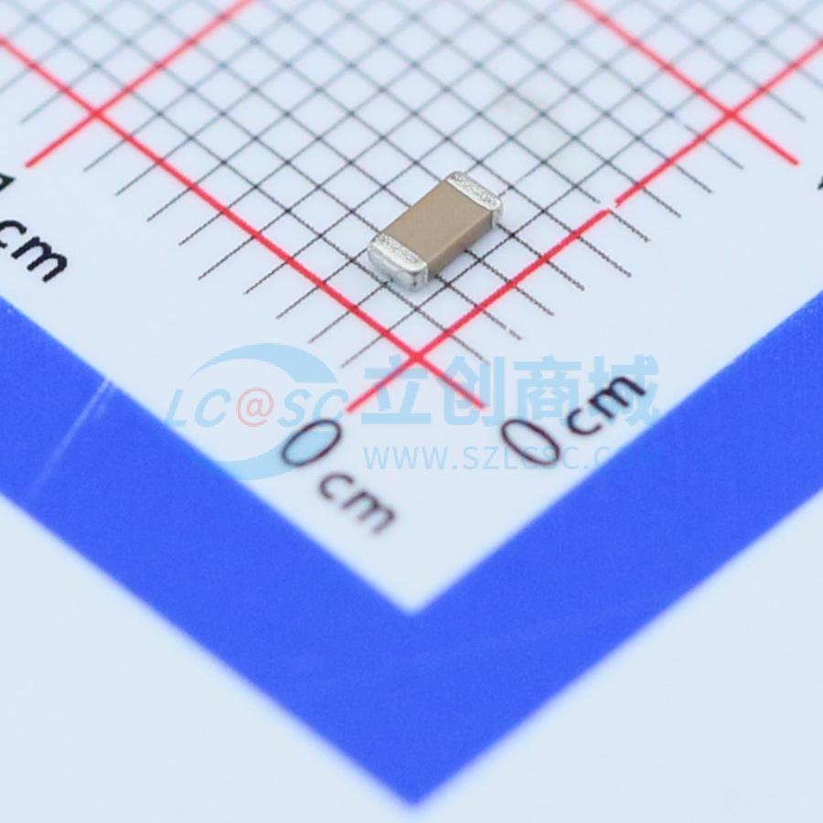 点击查看大图 C1206X222K101T实物图