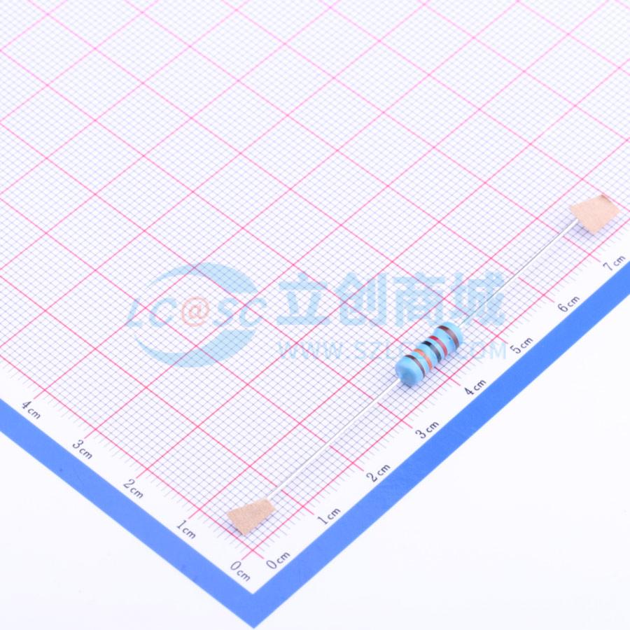 点击查看大图 MF2WS-120KΩ±1% T实物图