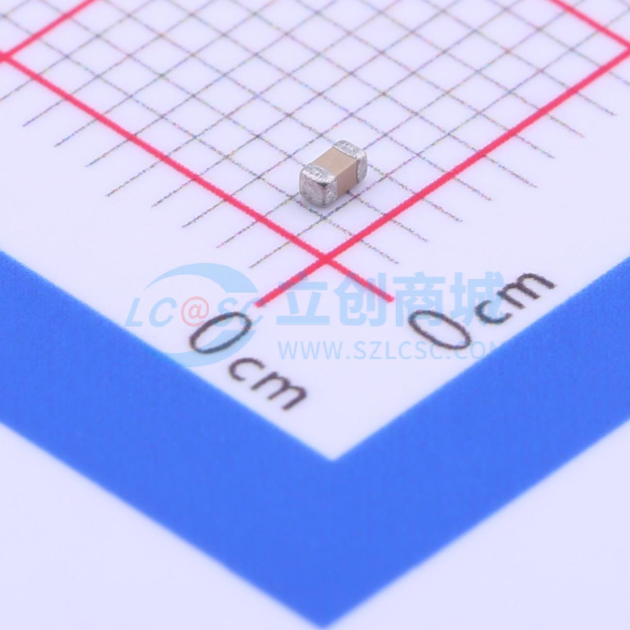 点击查看大图 CC0603KRX7RYBB221实物图