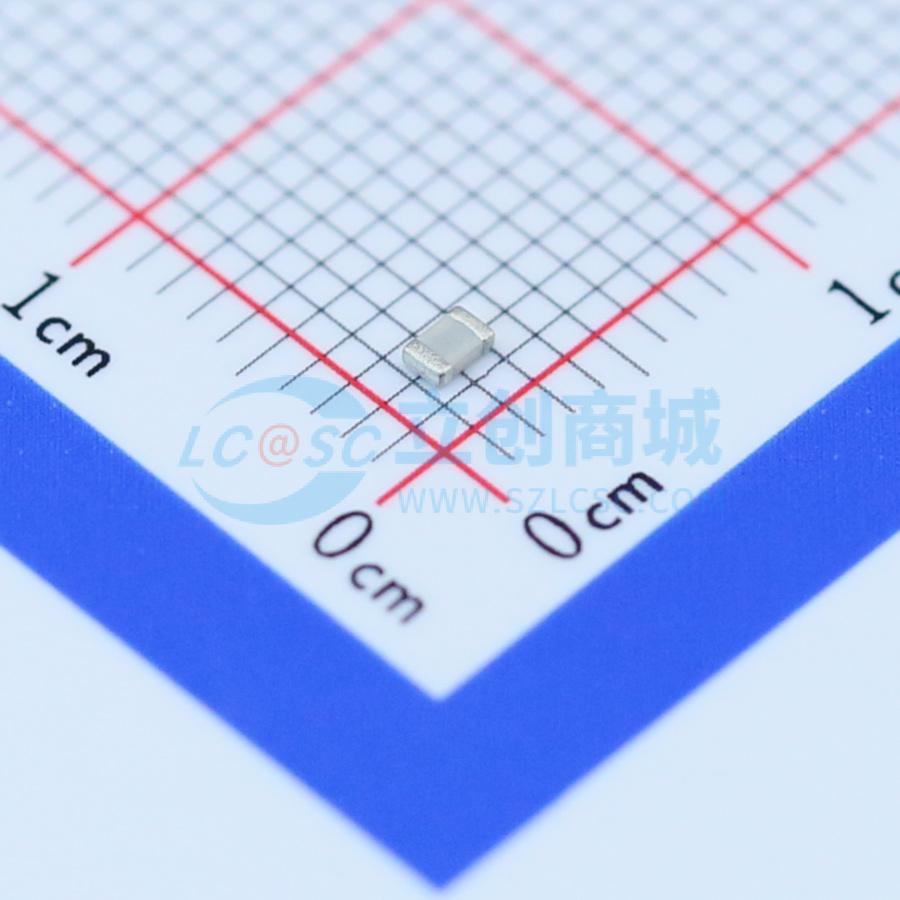 点击查看大图 CC0805JRNPO9BN100实物图