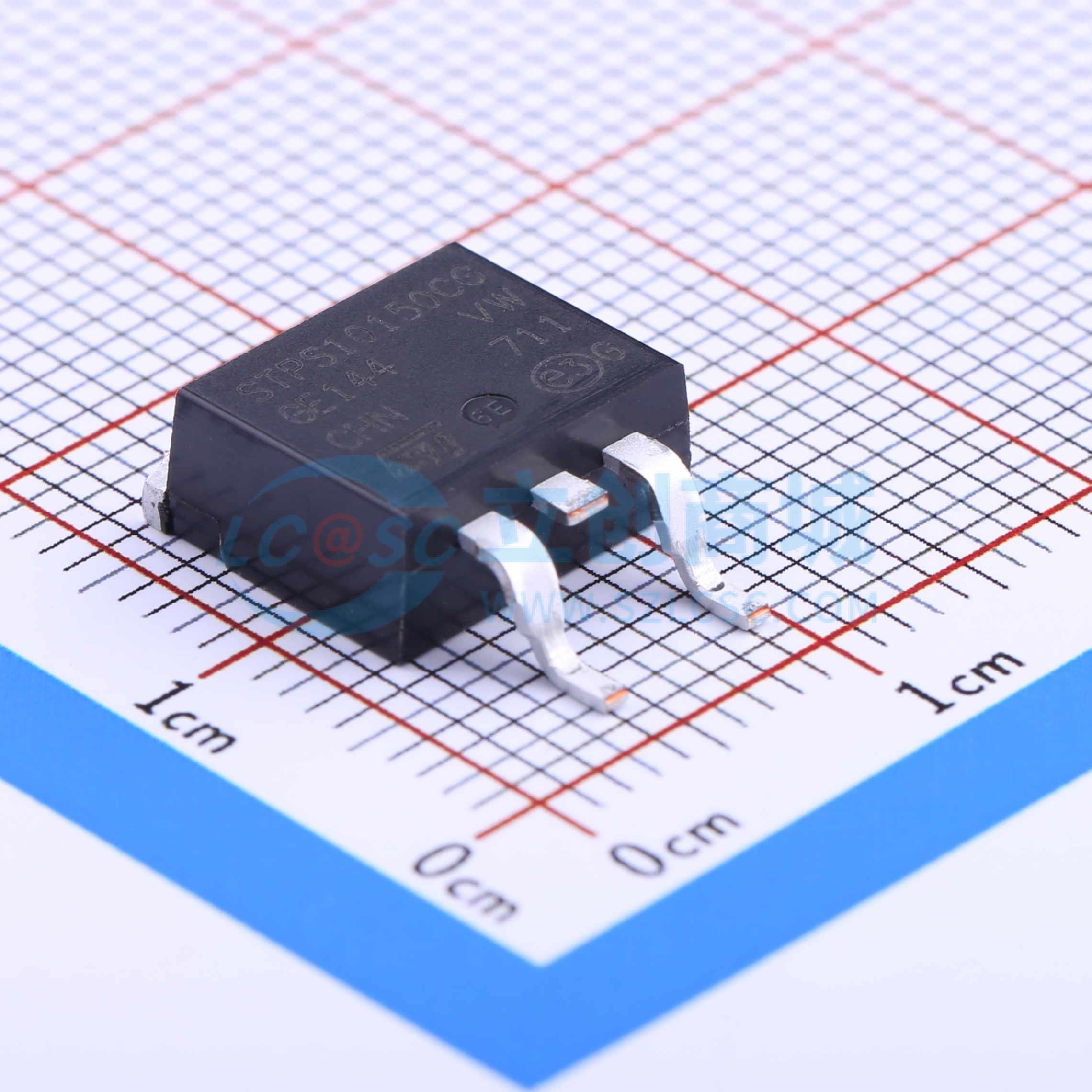 点击查看大图 STPS10150CG-TR实物图