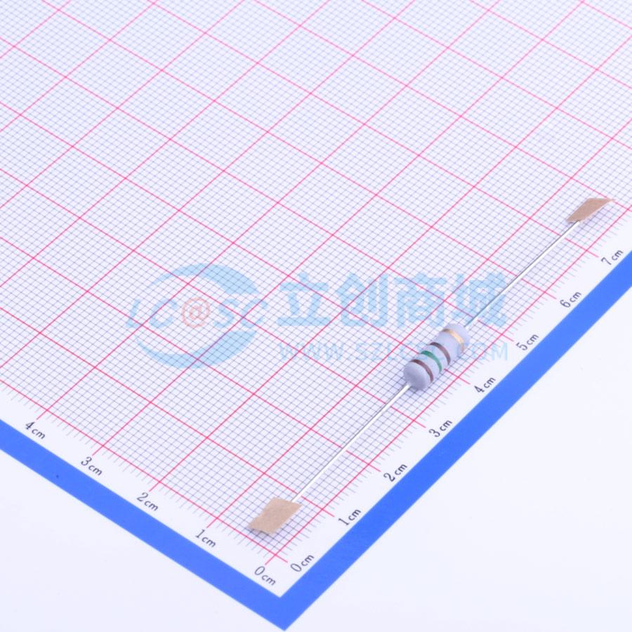 点击查看大图 MOF2WS-150Ω±5% T实物图