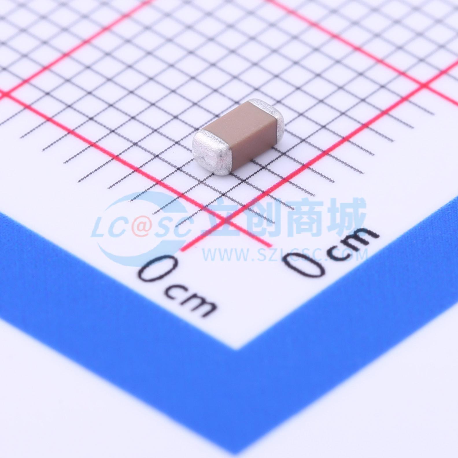 点击查看大图 C1206X223K501T实物图