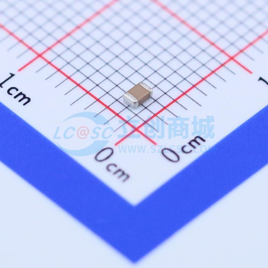 点击查看大图 C0805X102K501T实物图