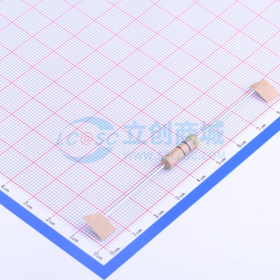 点击查看大图 CF3WS-470Ω±5% T实物图