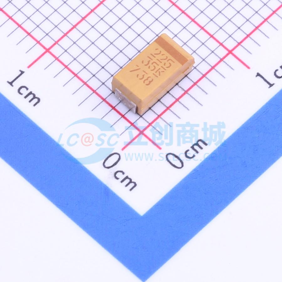 点击查看大图 T491C225K035AT实物图