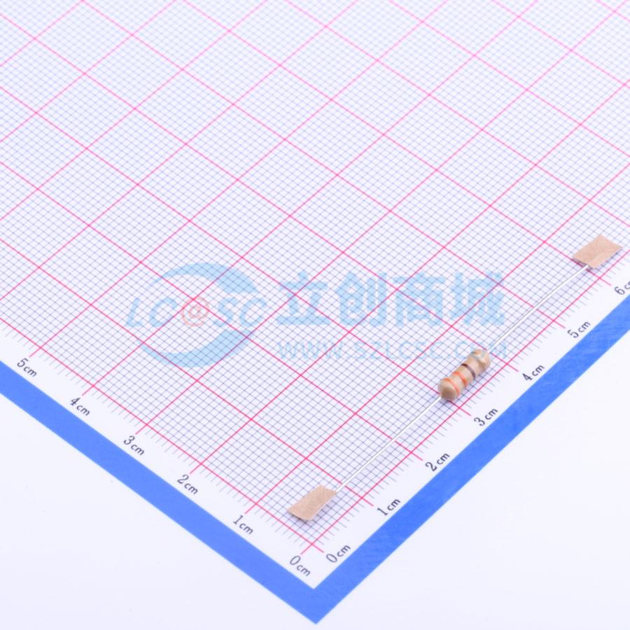 点击查看大图 CF1/2W-330Ω±5% T实物图