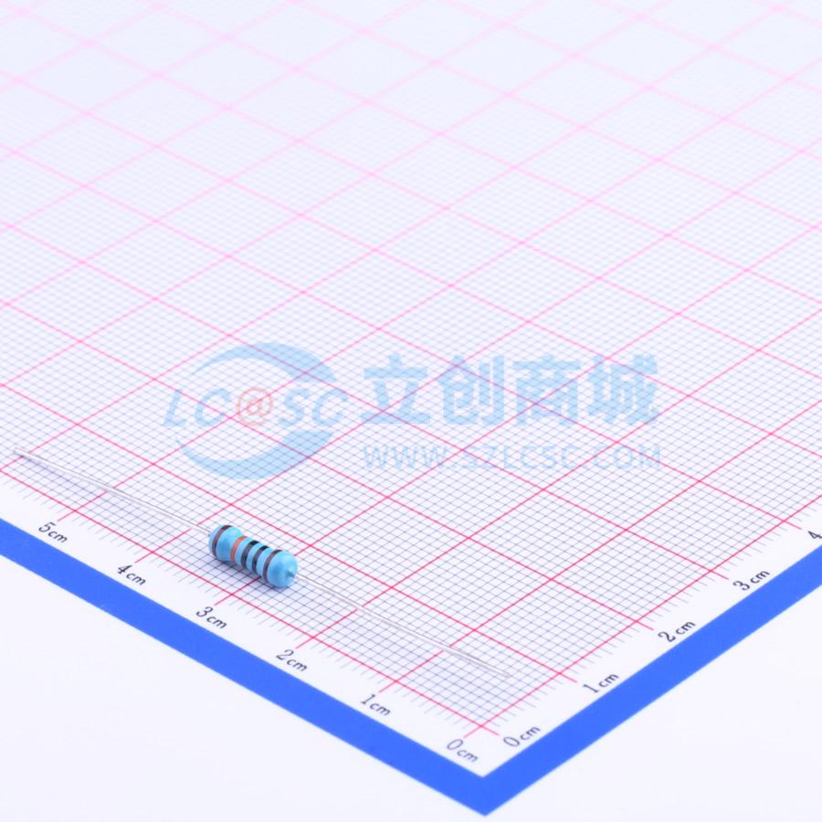 MF1/2W-100KΩ±1% T实物图