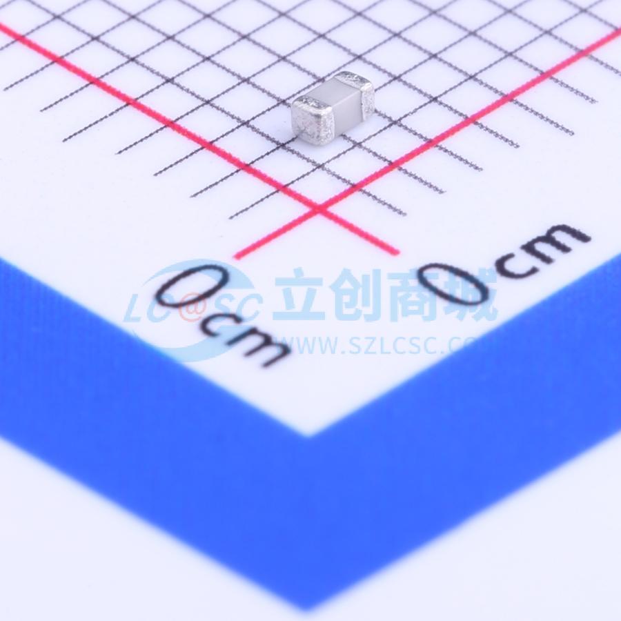 点击查看大图 0603N100C500LT实物图