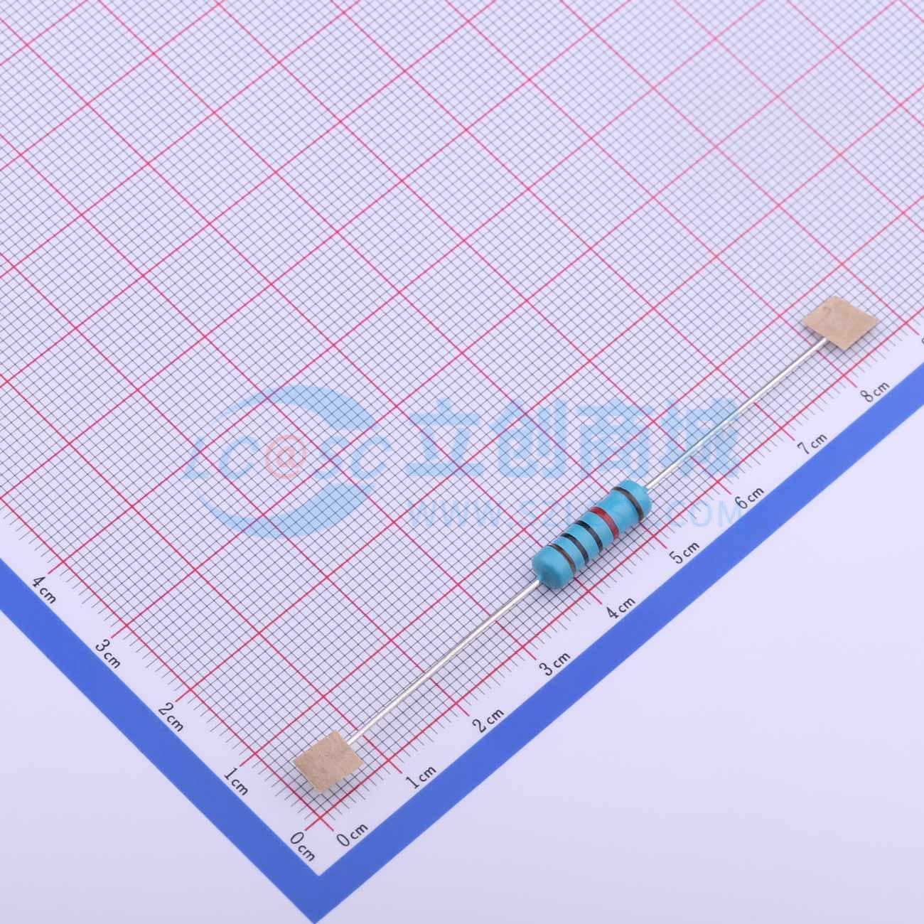 点击查看大图 MF3WS-10KΩ±1% T实物图