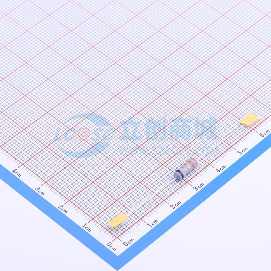 KNP1/2W-3.3Ω±5% T实物图