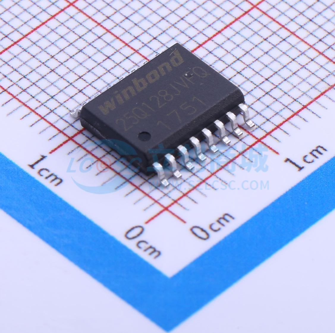 点击查看大图 W25Q128JVFIQ实物图