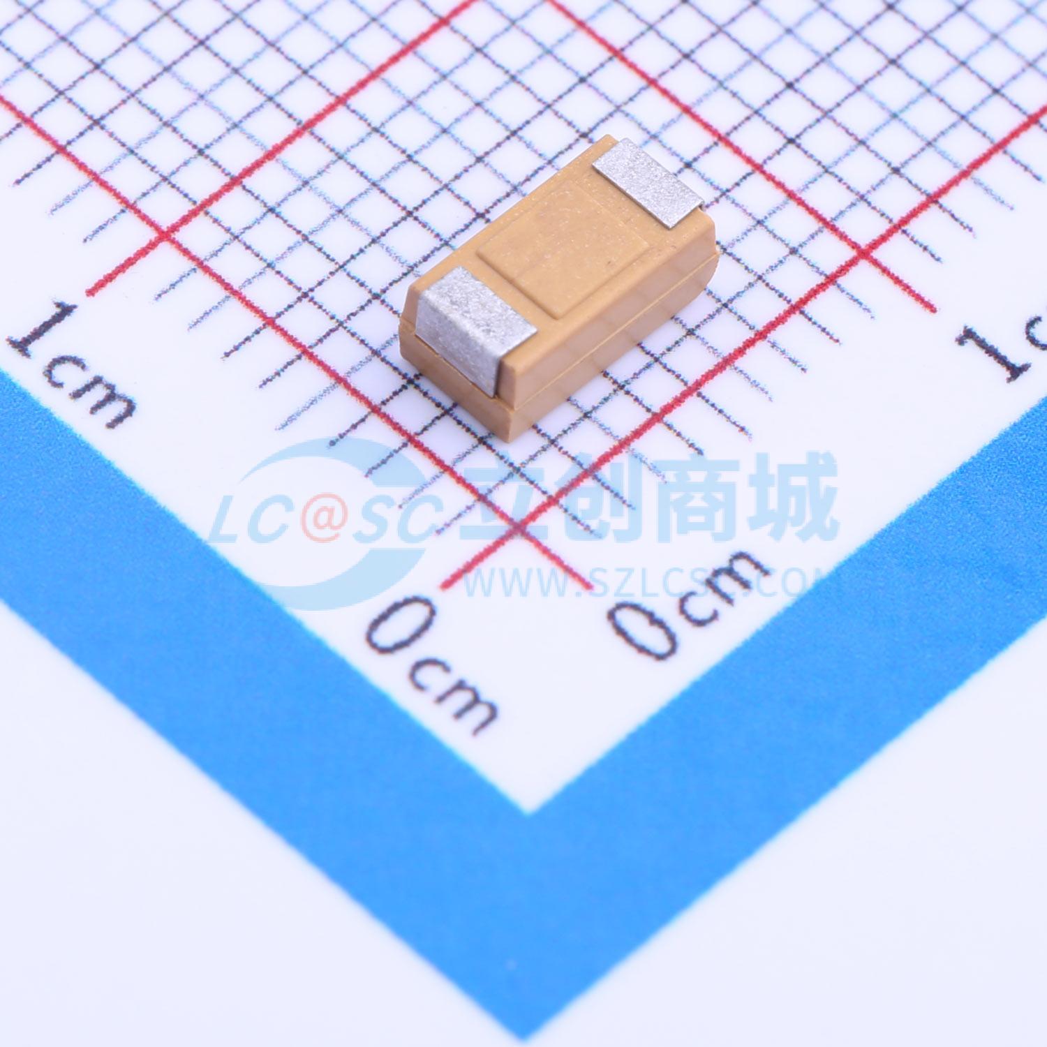 点击查看大图 T491C106K025AT实物图