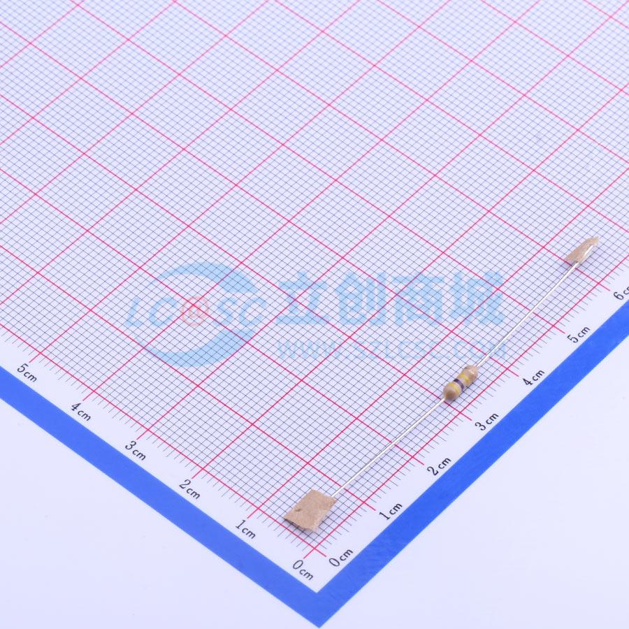 点击查看大图 CF1/4W-470KΩ±5% T实物图