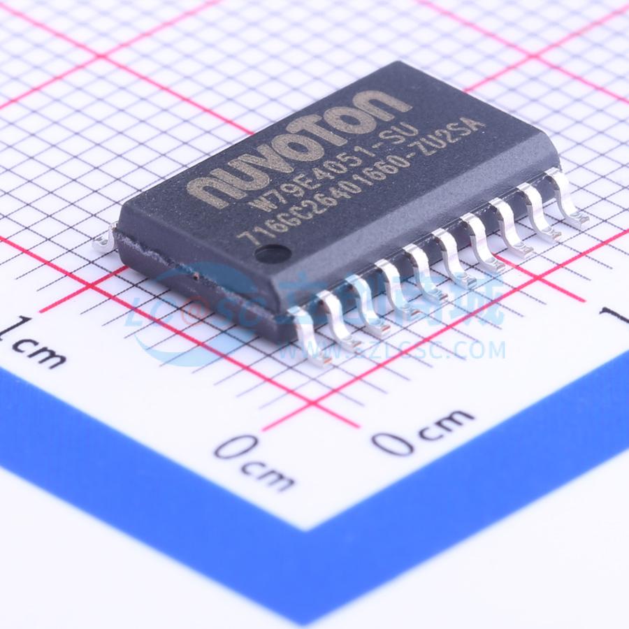 点击查看大图 W79E4051-SU实物图