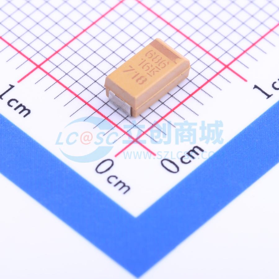 点击查看大图 T495C686M016ATE250实物图