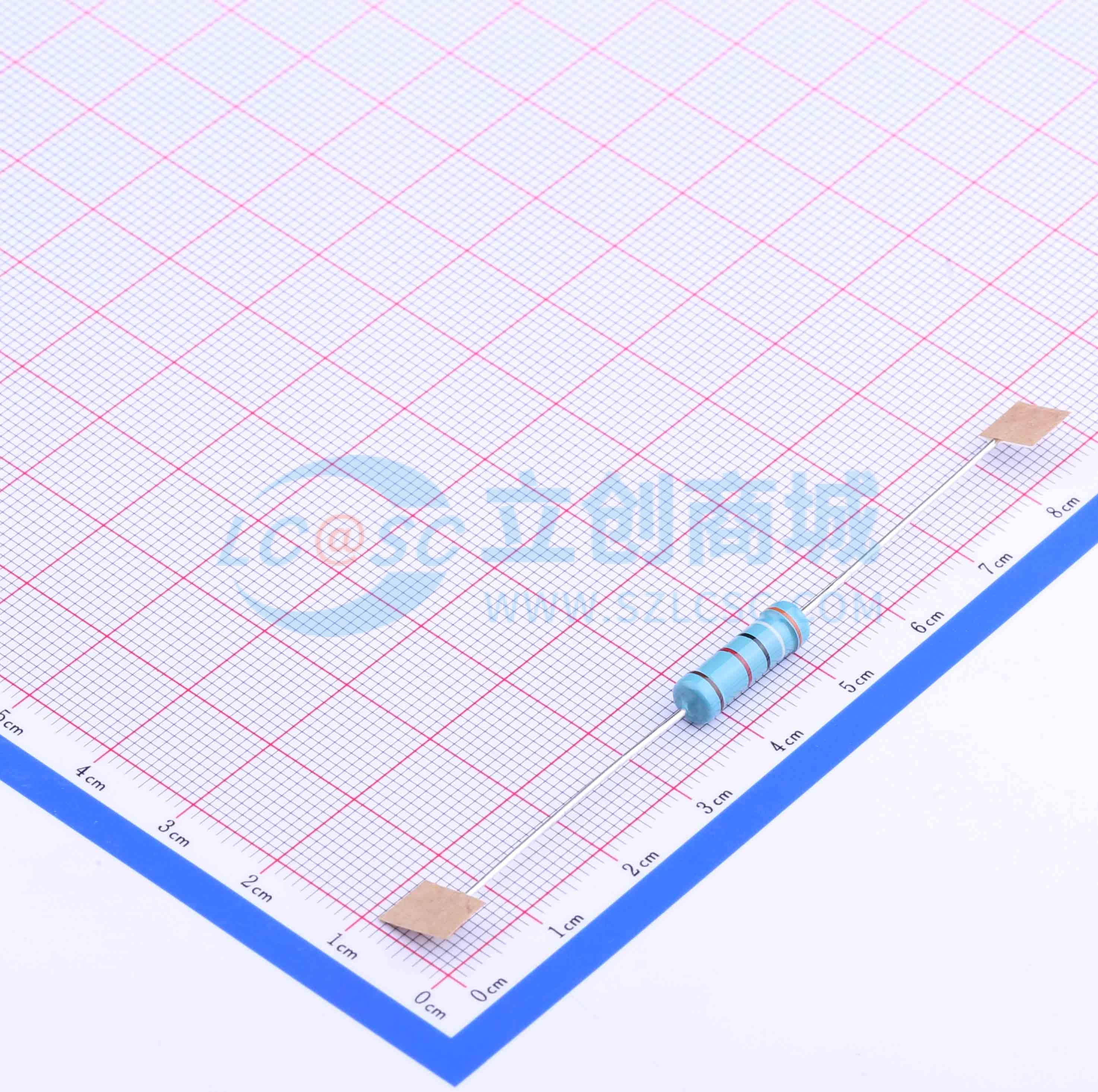 点击查看大图 MF3WS-39KΩ±1% T实物图