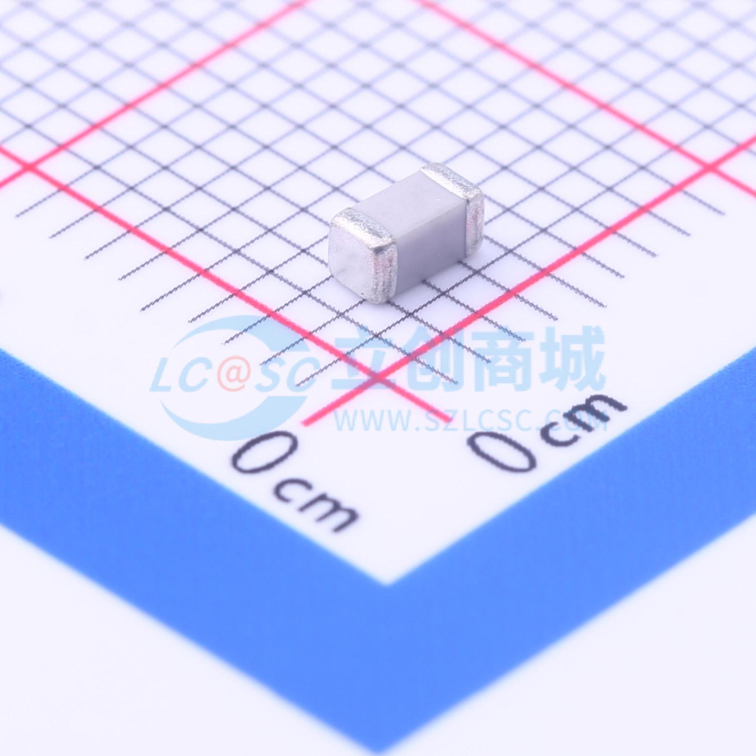 点击查看大图 C1206N103J101T实物图