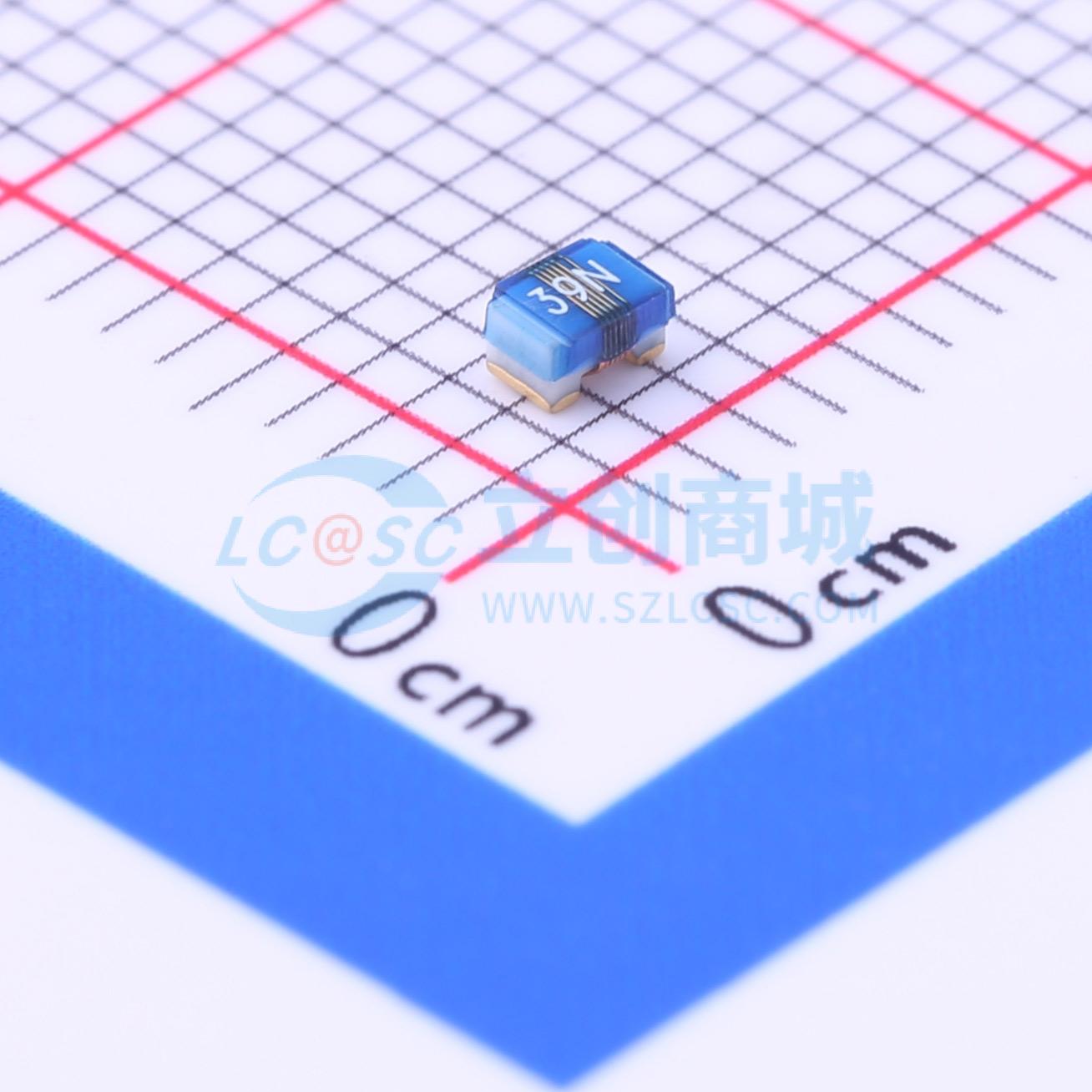 FHW0805UC039JGT实物图