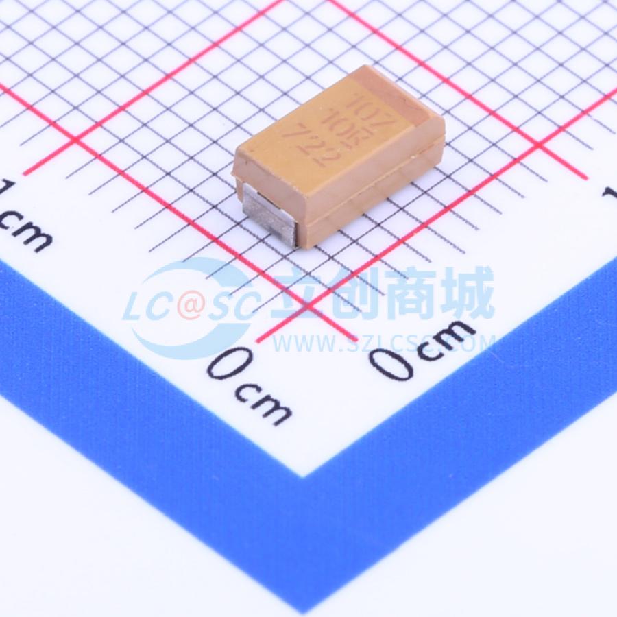 点击查看大图 T491C107K010AT实物图