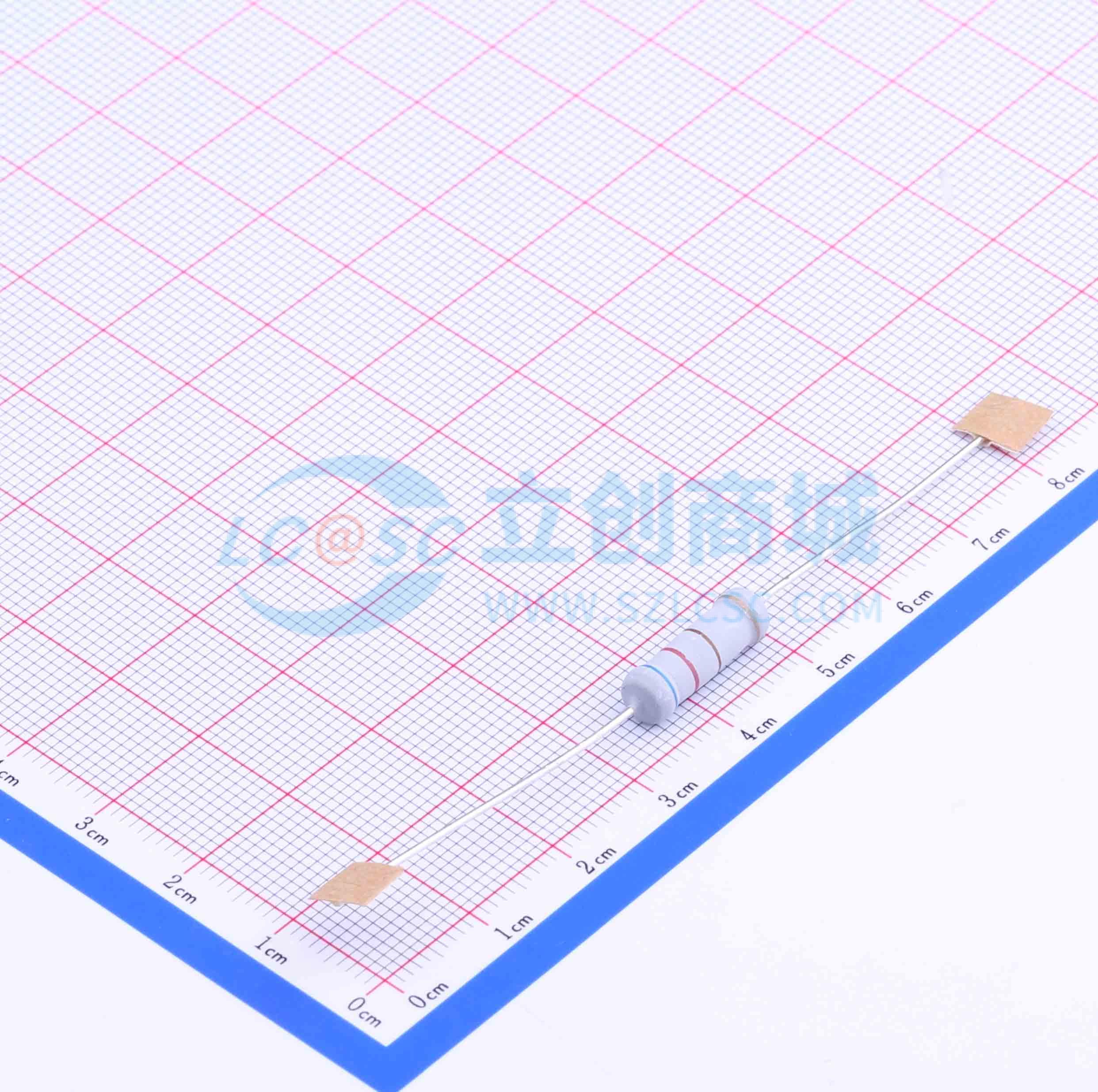 MOF3WS-620Ω±5% T实物图