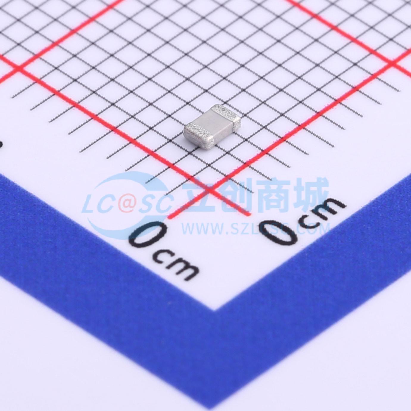 点击查看大图 CC0805JRNPO9BN561实物图