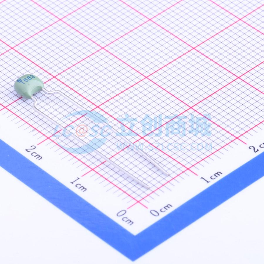 CT4-0805-2F4-63V-0.068uF-M实物图