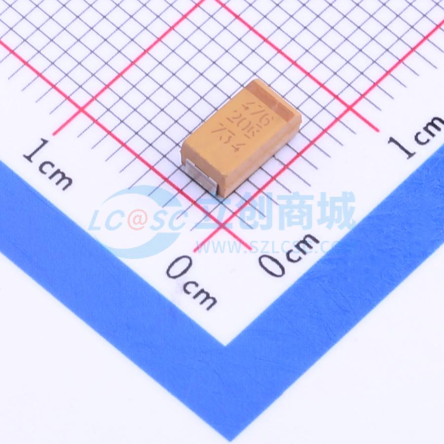 T491C476K020AT实物图