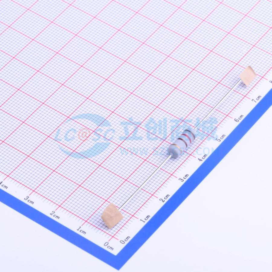 点击查看大图 MOF2WS-120Ω±5% T实物图