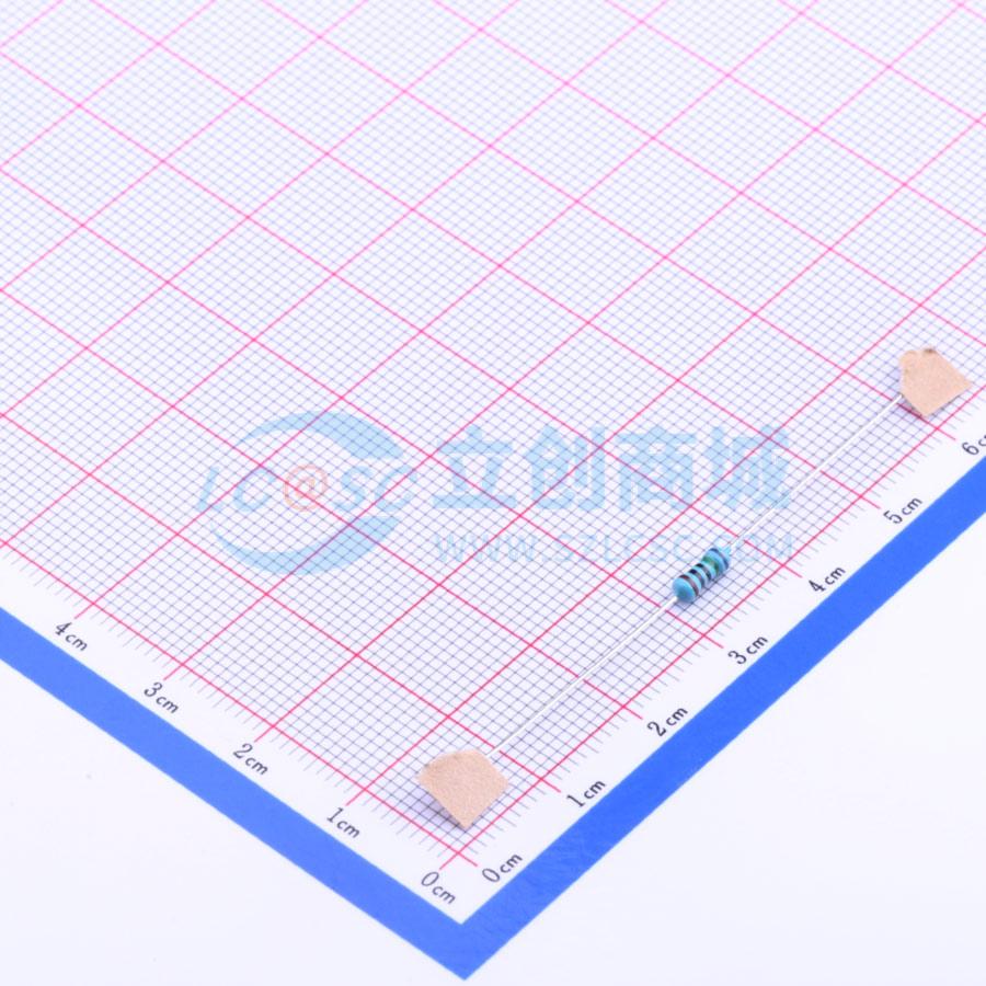 MF1/4W-750Ω±1% T实物图