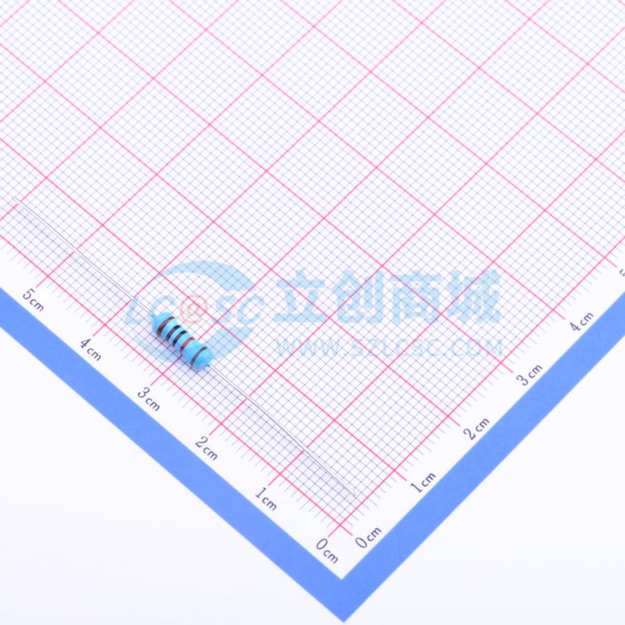 点击查看大图 MF1/2W-10KΩ±1% T实物图