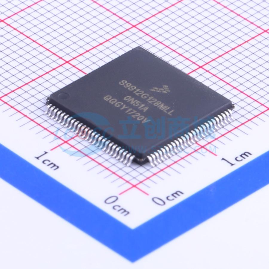 点击查看大图 S9S12G128F0MLL实物图