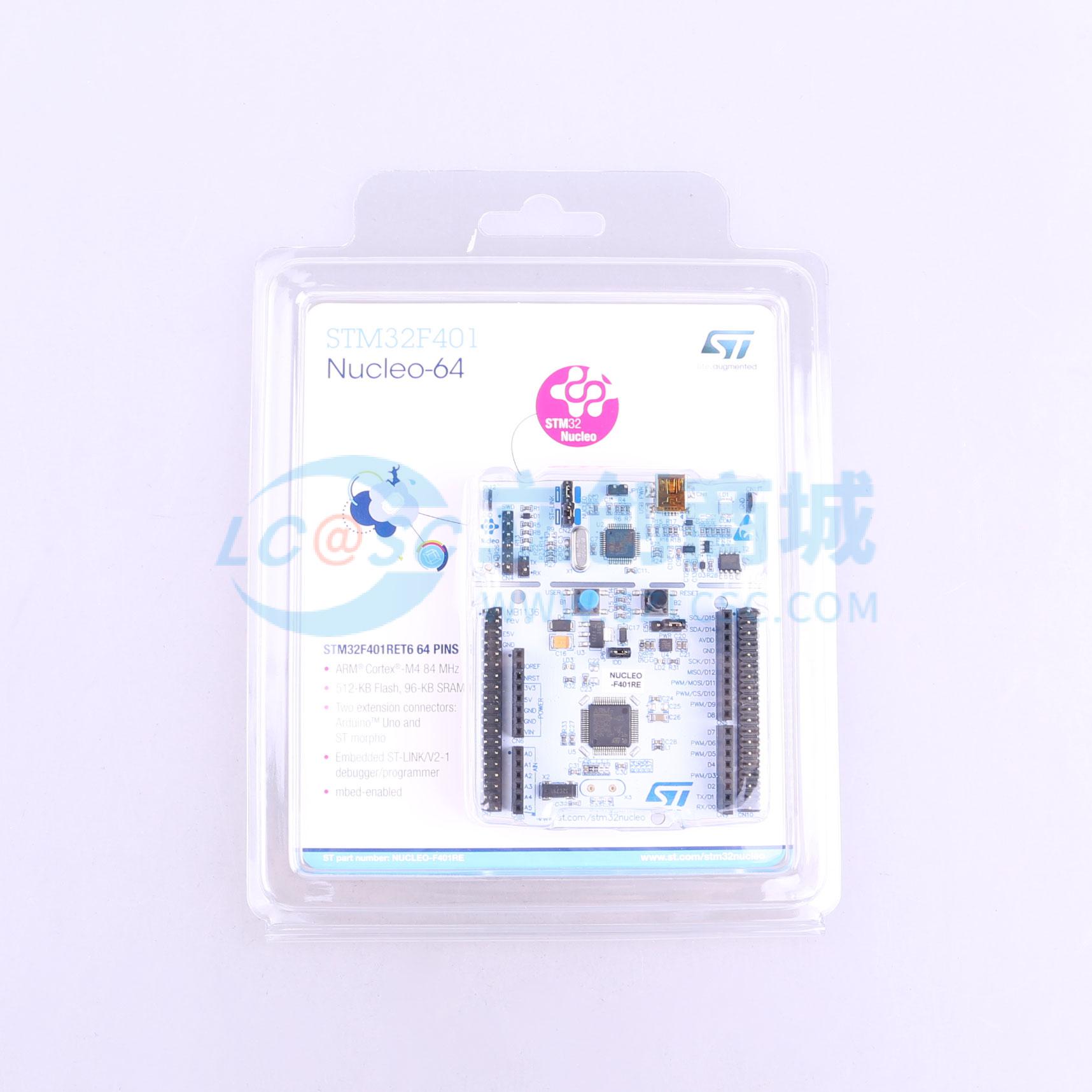 点击查看大图 NUCLEO-F401RE实物图