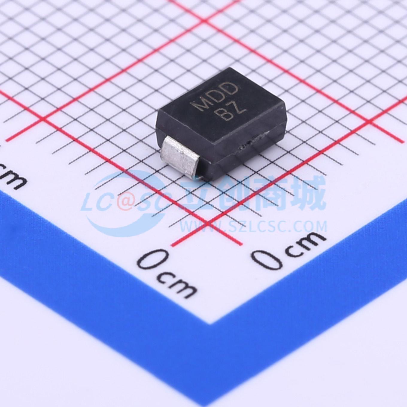 点击查看大图 SMBJ24CA实物图