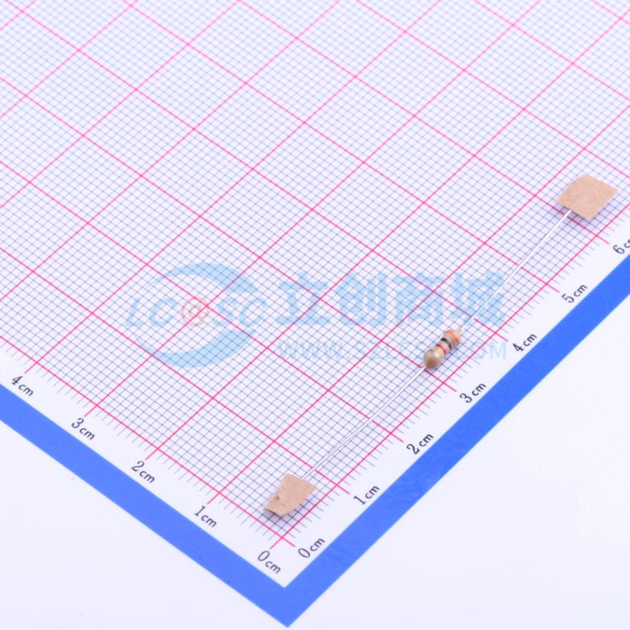 点击查看大图 CF1/4W-3KΩ±5% T实物图