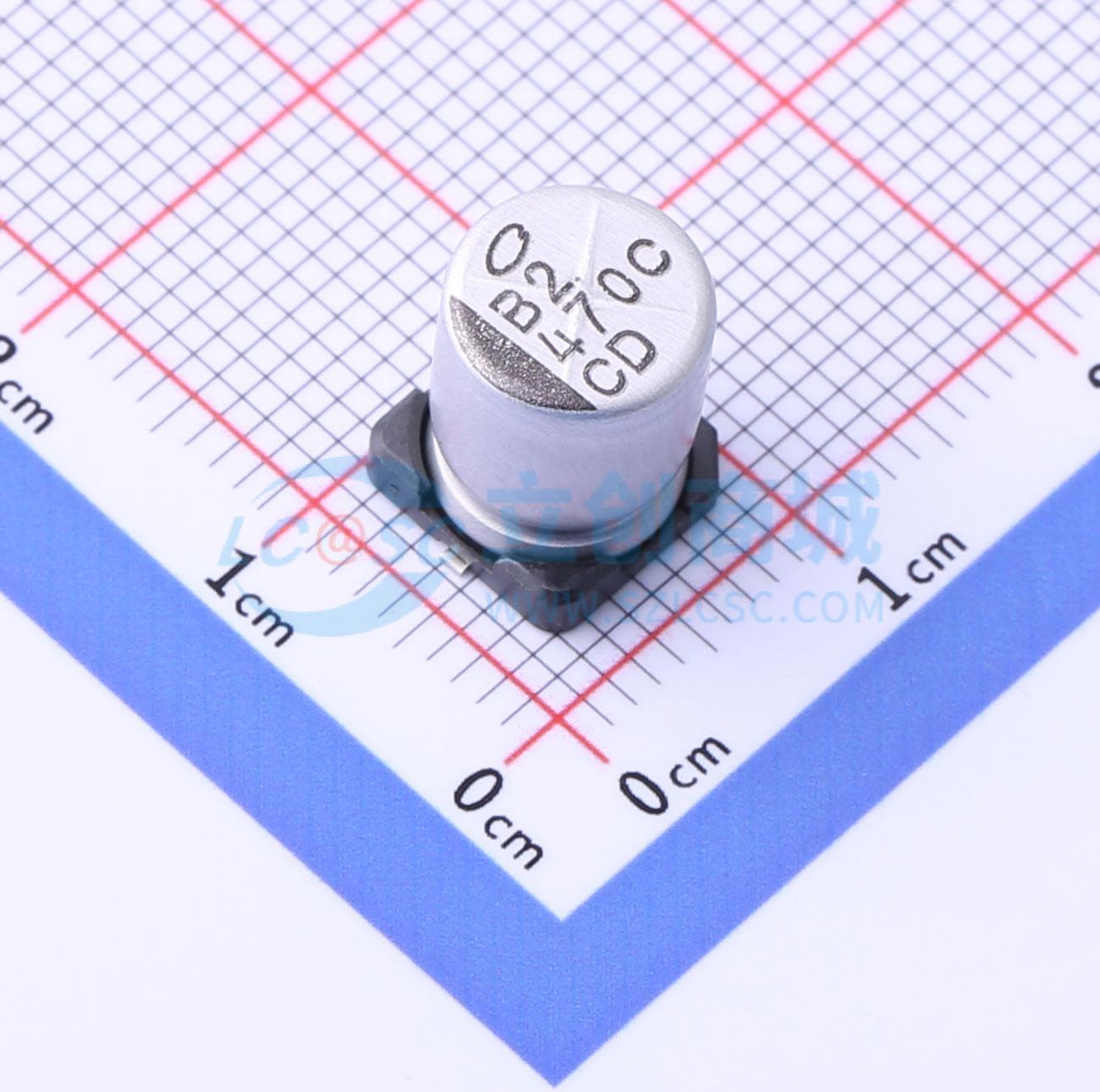 点击查看大图 UCD1C471MNL1GS实物图