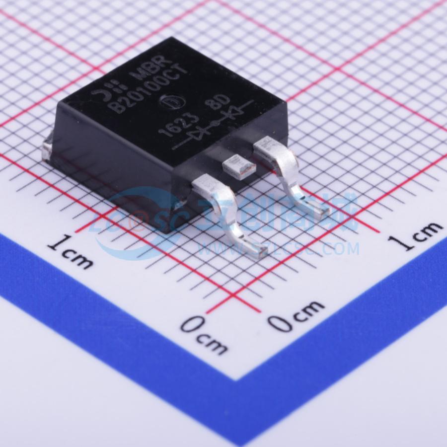 点击查看大图 MBRB20100CT实物图