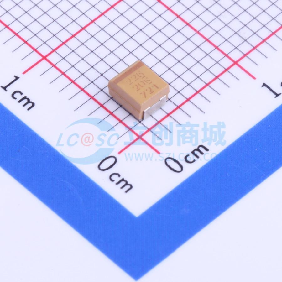 点击查看大图 T491B226K020AT实物图