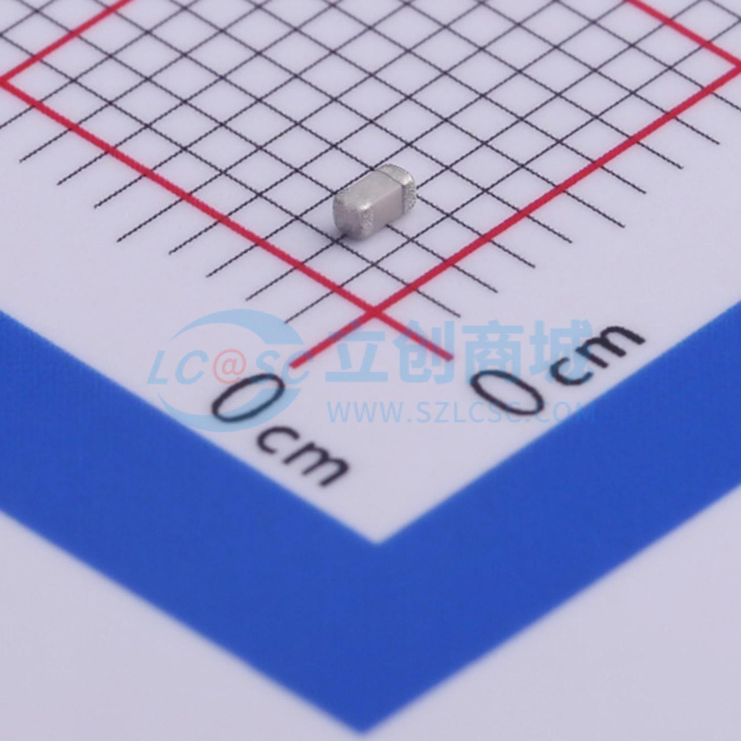 点击查看大图 CC0603BRNPO9BN1R0实物图