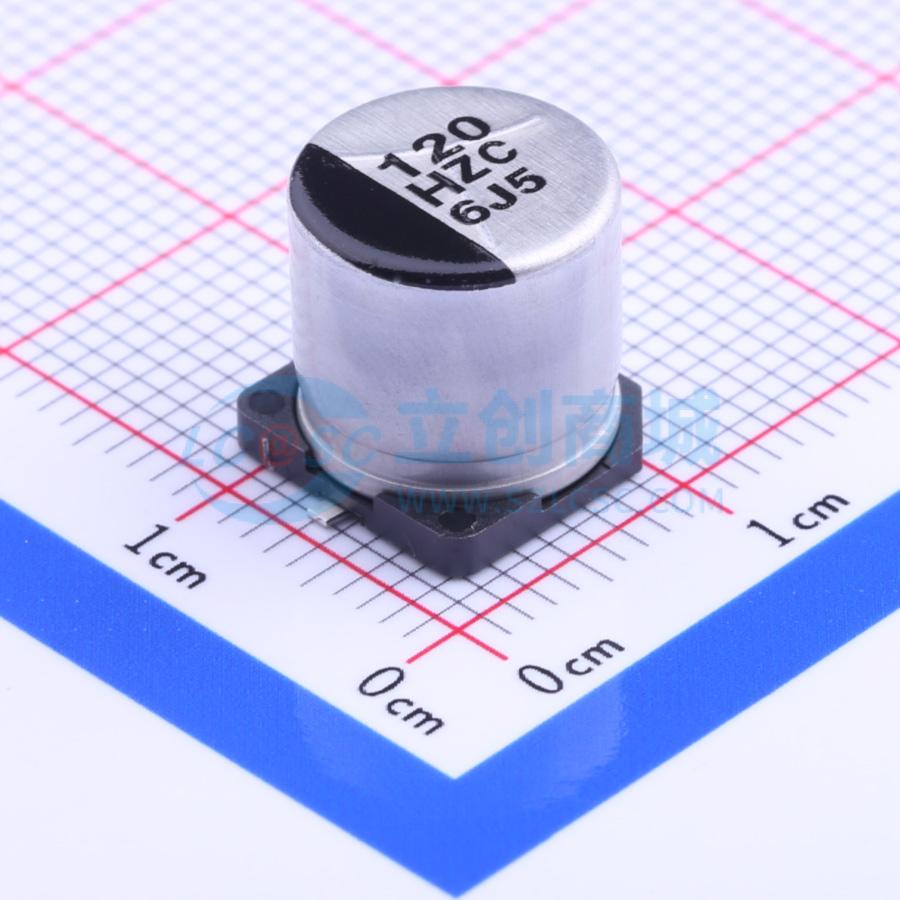 点击查看大图 EEHZC1H121P实物图