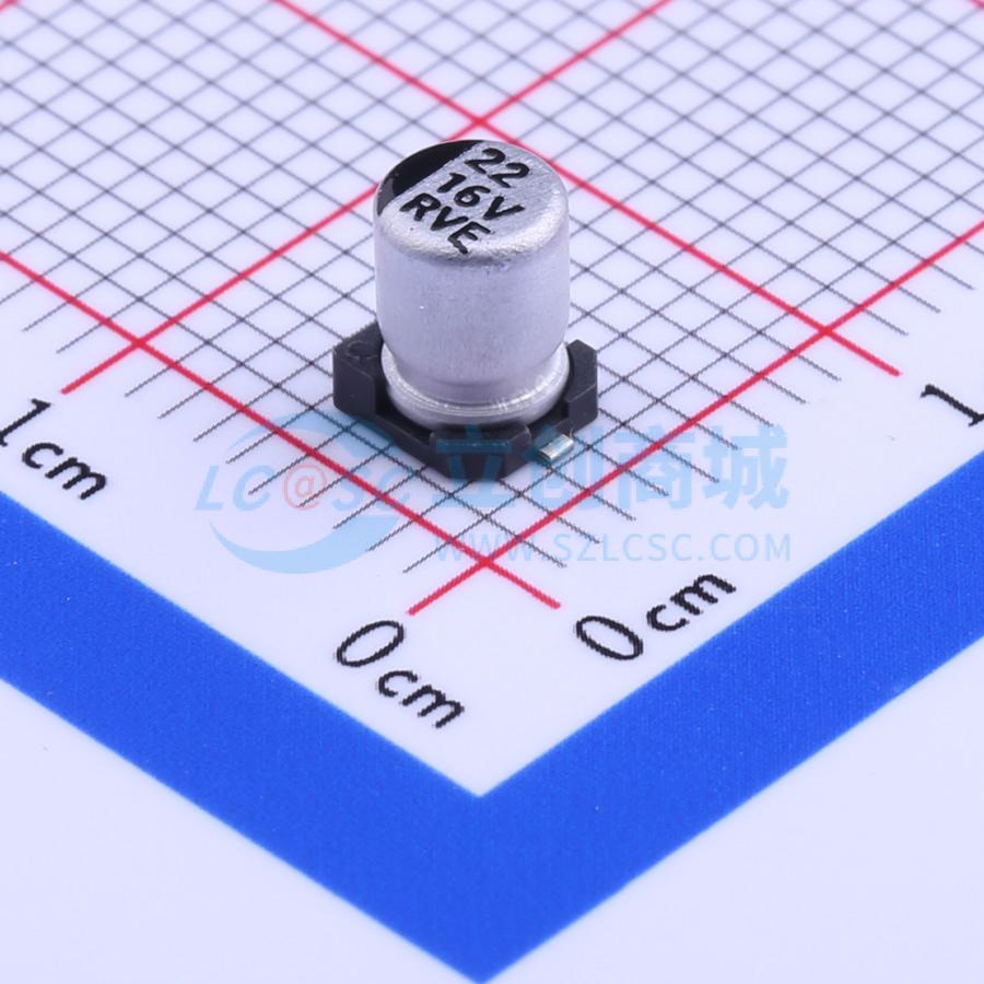 点击查看大图 RVE1C220M0405实物图