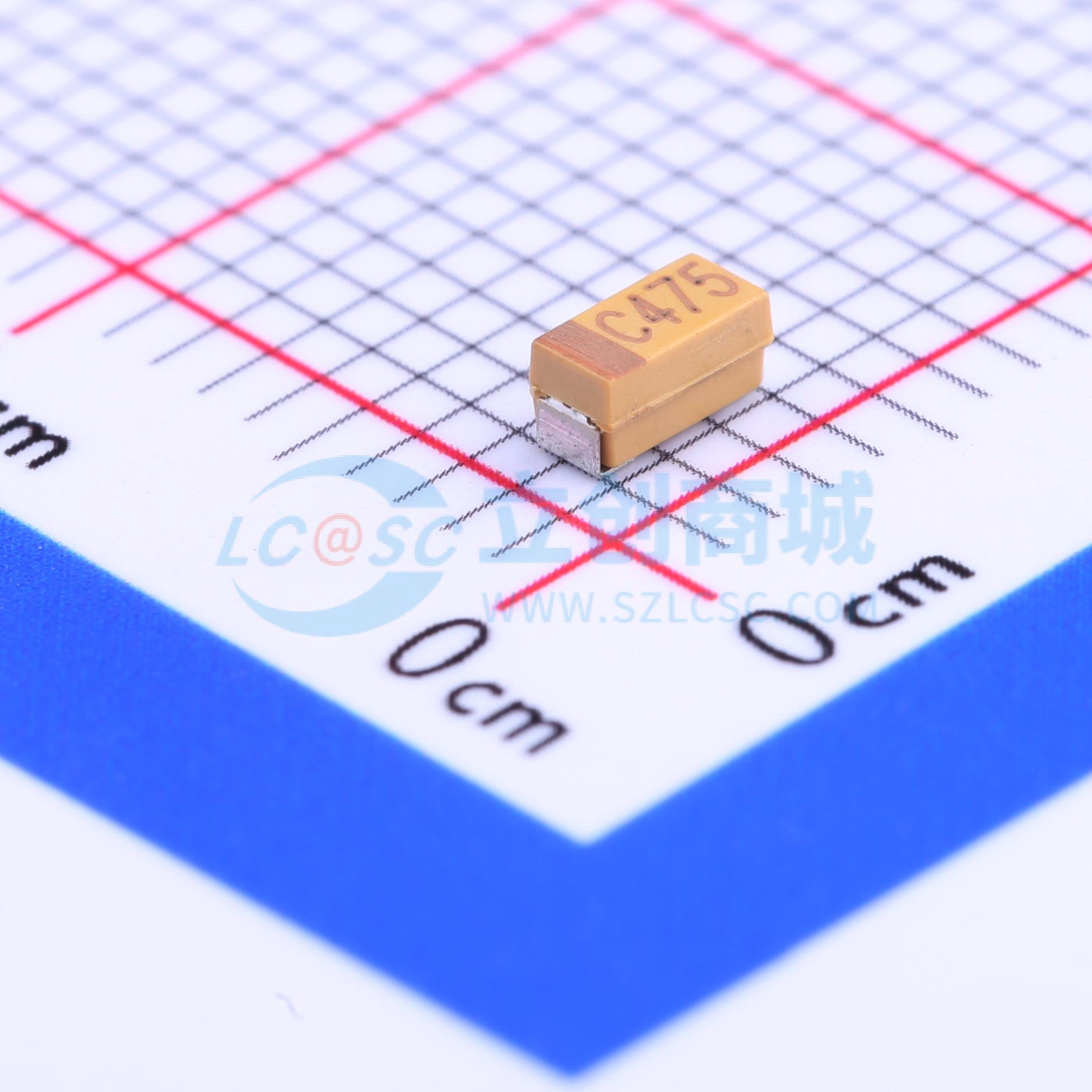 点击查看大图 TC211A475K016Y实物图