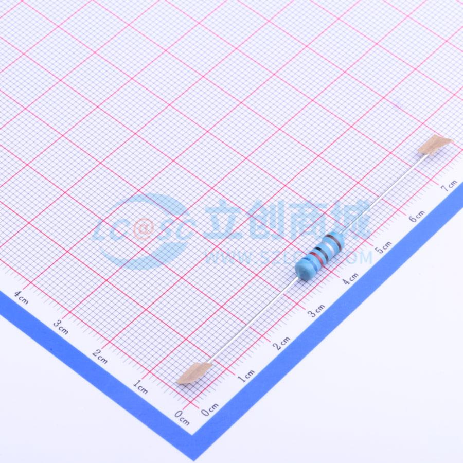 MF1W-6.2Ω±1%实物图